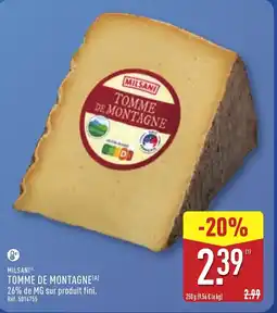 ALDI MILSANI Tomme de montagne offre