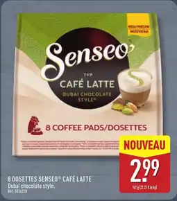ALDI 8 dosettes senseo café latte offre