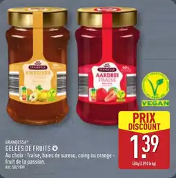 ALDI GRANDESSA Gelées de fruits offre