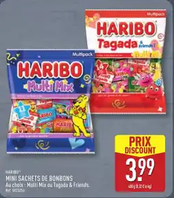 ALDI HARIBO Mini sachets de bonbons offre