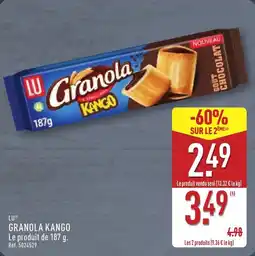 ALDI LU Granola kango offre