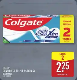 ALDI COLGATE Dentifrice triple action offre