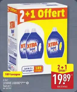 ALDI X-TRA Lessive liquide offre