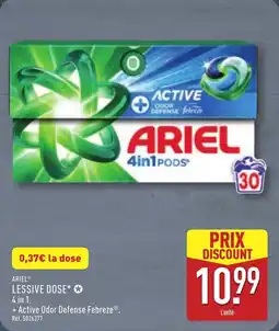 ALDI ARIEL Lessive dose offre