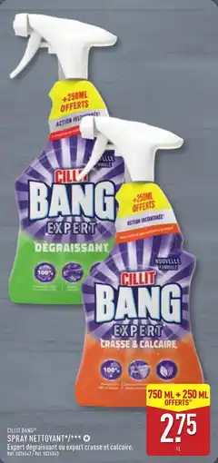 ALDI CILLIT BANG Spray nettoyant offre