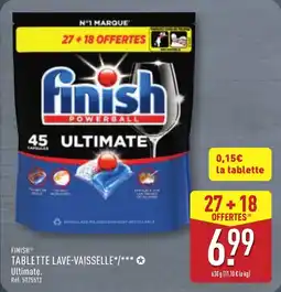 ALDI FINISH Tablette lave-vaisselle offre
