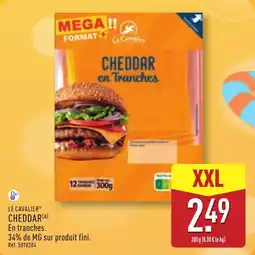 ALDI LE CAVALIER Cheddar offre