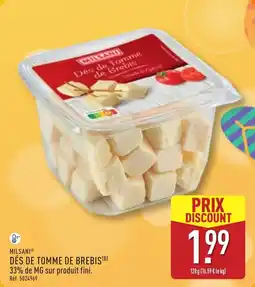 ALDI MILSANI Dés de tomme de brebis offre