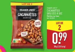 ALDI TRADER JOE'S Cacahuètes grillées à sec offre