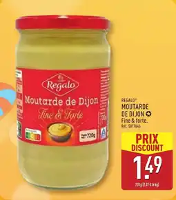 ALDI REGALO Moutarde de dijon offre