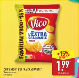 ALDI CHIPS VICO L'extra craquante offre