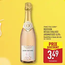 ALDI PRINCE PAUL HENRI Boisson désalcoolisée aromatisée 0,0% offre