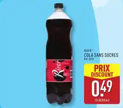 ALDI RIVER Cola sans sucres offre