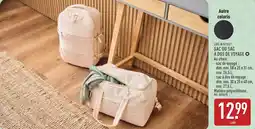 ALDI LIVE IN STYLE Sac ou sac à dos de voyage offre