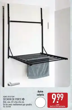 ALDI HOME CREATION Séchoir de porte offre
