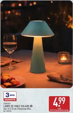 ALDI CASALUX Lampe de table solaire offre