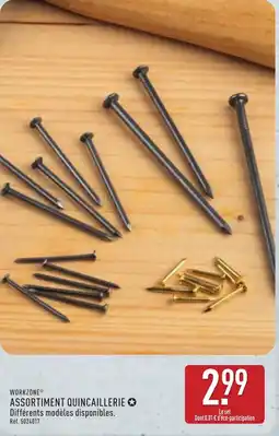 ALDI WORKZONE Assortiment quincaillerie offre