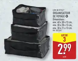 ALDI LIVE IN STYLE Organisateur de voyage offre