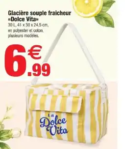 Bazarland Glacière souple fraicheur dolce vita offre