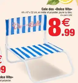 Bazarland Cale dos dolce vita offre