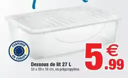 Bazarland Dessous de lit offre
