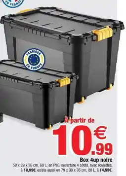 Bazarland Box 4up noire offre