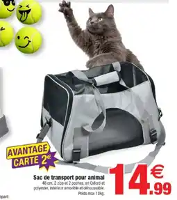 Bazarland Sac de transport pour animal offre