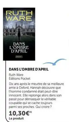 Hyper U Pocket - dans l'ombra d'april offre
