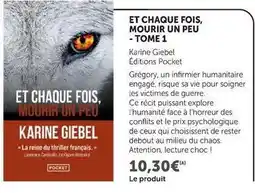 Hyper U Pocket - et chaque fois, mourur un peu, tome 1 offre
