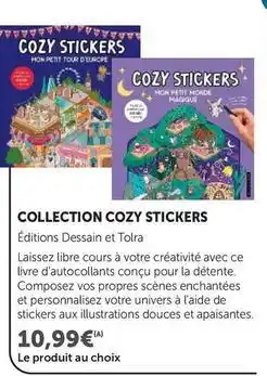 Hyper U Dessain et tolra - collection cozy stickers offre