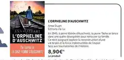 Hyper U J'ai lu - l'orpheline d'auschwitz offre