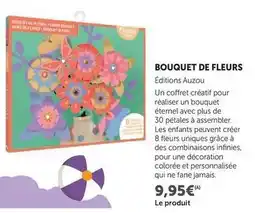 Hyper U Auzou - bouquet de fleurs offre