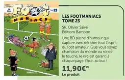 Hyper U Les footmaniacs tome 23 offre