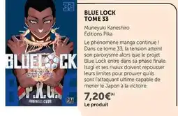 Hyper U Pika - blue lock tome 33 offre