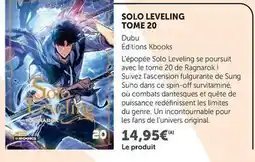 Hyper U Solo - leveling tome 20 offre