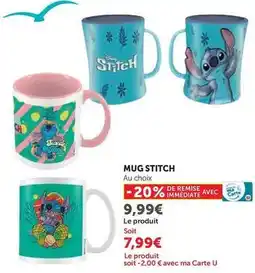 Hyper U U - mug stitch offre