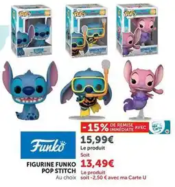 Hyper U Stitch - figurine funko pop offre