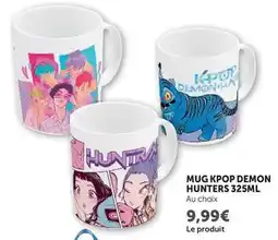 Hyper U Mug kpop demon hunters 325ml offre