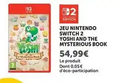 Hyper U Switch - jeu 2 mysterious book offre