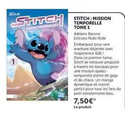 Super U Stitch - : mission temporelle tome 1 offre