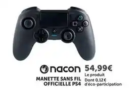 Super U Nacon - manette sans fil officielle ps4 offre
