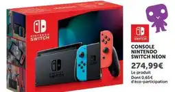 Super U Nintendo - console switch neon offre