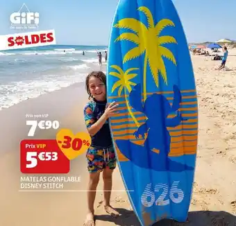 Disney - matelas gonflable stitch