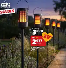 GiFi Génie - borne solaire gary offre