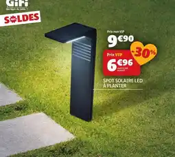 GiFi Génie - spot solaire led a planter offre