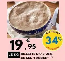 E.Leclerc Fassier - 25% de sel fassier offre