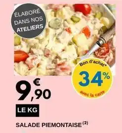 E.Leclerc Salade piemontaise offre