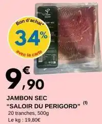 E.Leclerc Saloir du perigord - jambon sec offre