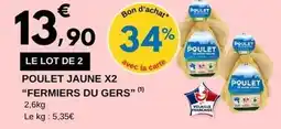 E.Leclerc Gers - poulet jaune x2 offre