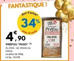 E.Leclerc Paso - préfou paso offre